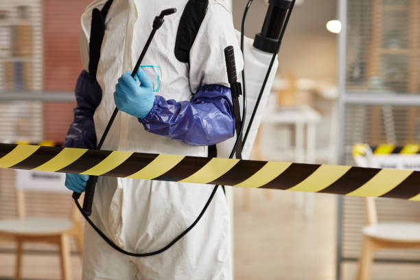 Professional Biohazard Cleanup technician working in Abington, PA